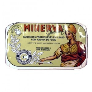 Minerva Sardines Olive Oil and Lemon Smoked Aroma 120g