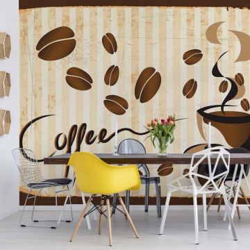 Coffee Photo Wallpaper Wall Mural