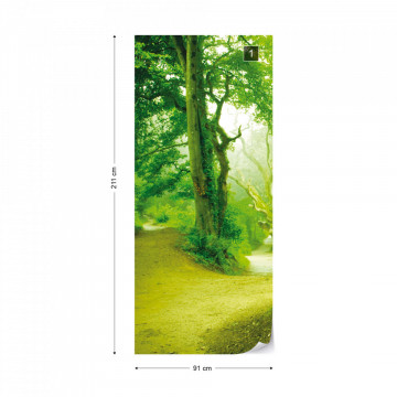 Forest Nature Trees Photo Wallpaper Wall Mural