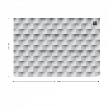 3D Brick Illusion Pattern Photo Wallpaper Wall Mural