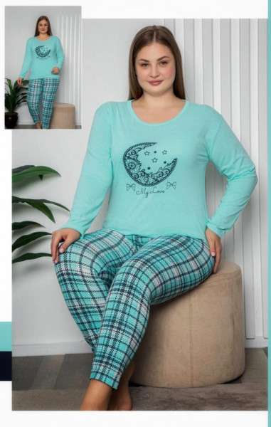 Pijama bumbac vatuita pt femei RT 589