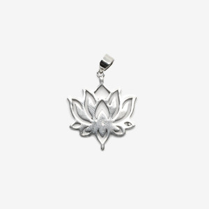 Pandantiv de argint lotus