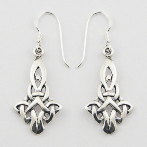 Cercei de argint Celtic Kite