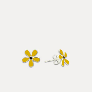 Cercei de argint Laki Yellow