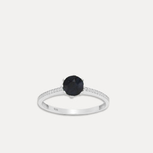 Inel de argint cu safir Samudra