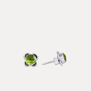 Cercei de argint cu peridot Adhira
