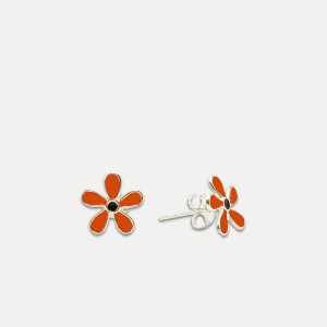 Cercei de argint Laki Orange