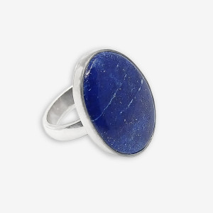 Inel de argint cu lapis lazuli Endo Small
