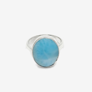 Inel de argint cu larimar Sonto