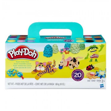 Set 20 cutii plastilina Play Doh