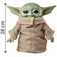 Figurina de plus Baby Yoda The Mandalorian Star Wars 28 cm