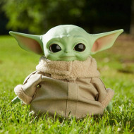 Figurina de plus Baby Yoda The Mandalorian Star Wars 28 cm