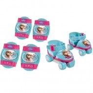 Patine cu rotile si echipament de protectie Frozen marime 22-29