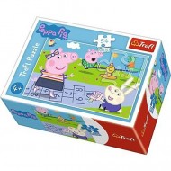 Puzzle Purcelusa Peppa 54 piese