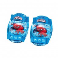 Patine cu rotile si echipament de protectie Spiderman marime 22-29