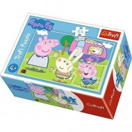 Puzzle Purcelusa Peppa 54 piese