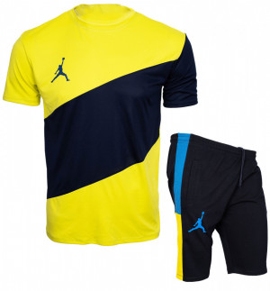 Compleu tricou + pantaloni scurti de bumbac C48