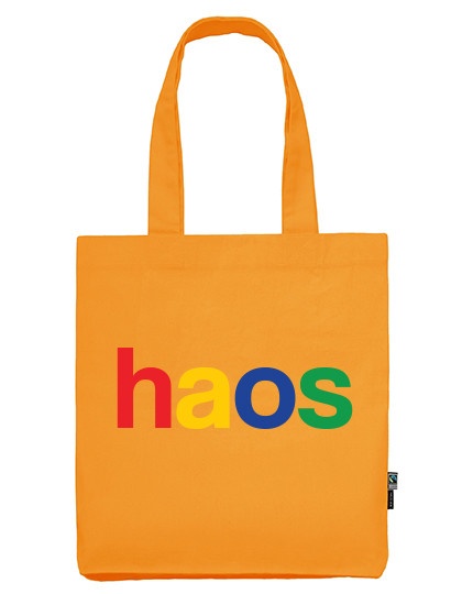 sacosa cu bretele lungi portocaliu "haos"