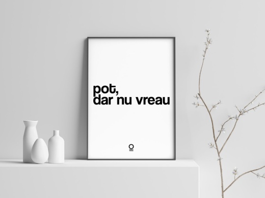 print "pot, dar nu vreau"