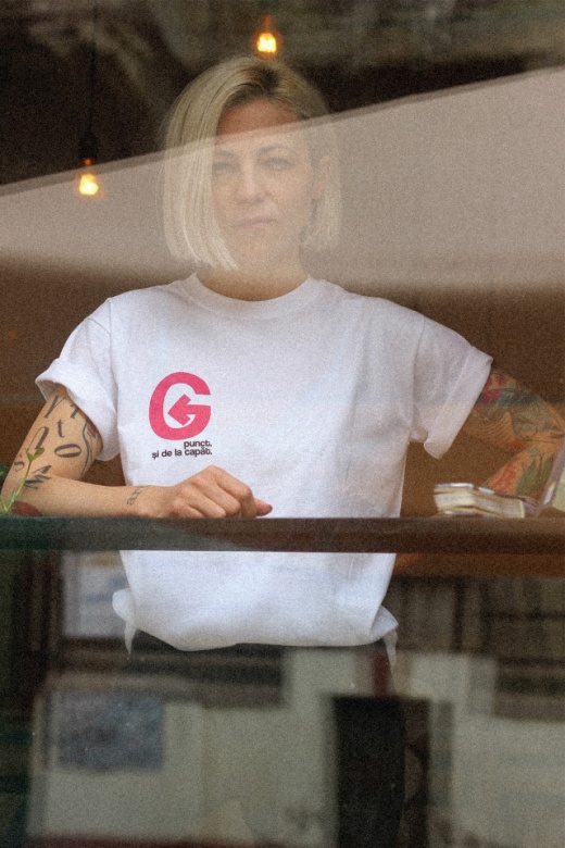 tricou unisex "punctul G"