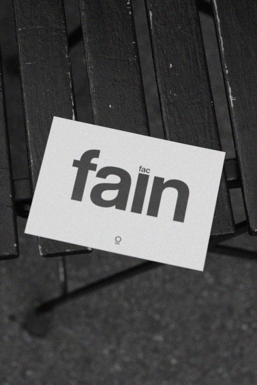 carte poștală "fac fain"