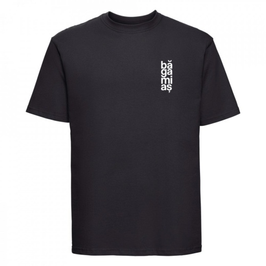 tricou unisex "băga-mi-aș" negru