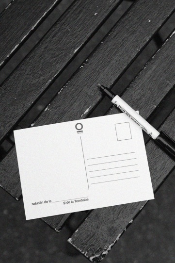 carte postala "mi-e dor de tine"