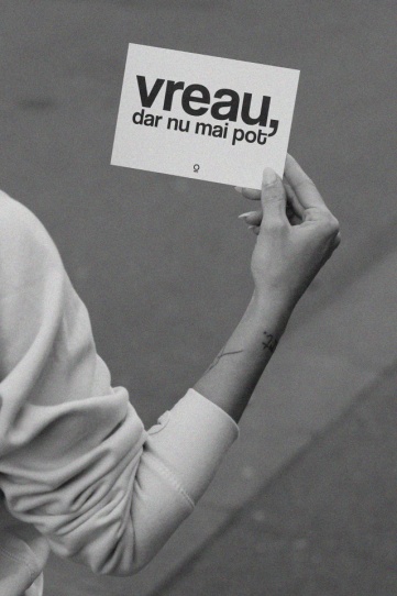 carte poștală "vreau, dar nu mai pot"