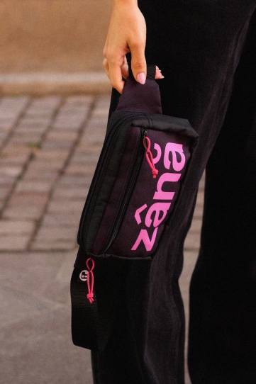 borsetă unisex neagră "zână"