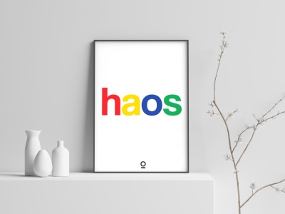 print "haos"