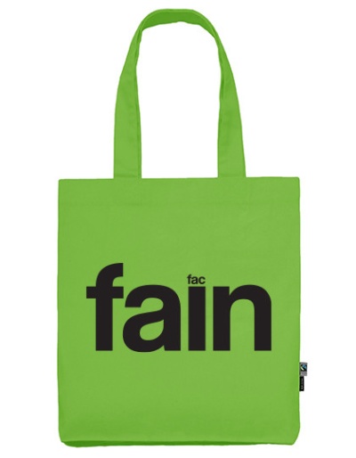 sacosa cu bretele lungi verde "fac fain"