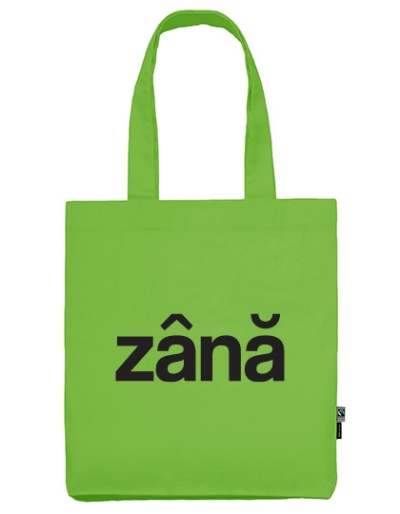 sacosa cu bretele lungi verde "zana"