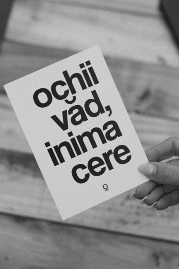 carte poștală "ochii văd, inima cere"