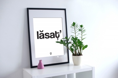 print "lăsaț'"