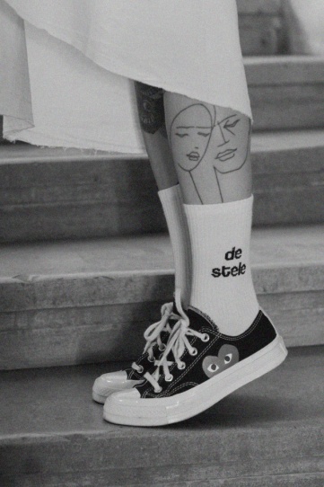 sosete unisex "praf de stele" Tombabe x Sosetaria Collab.