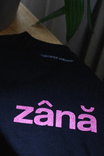 tricou unisex "zână" sclipici roz *ediție limitată