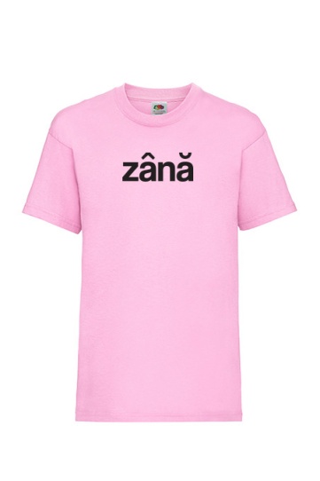 tricou unisex copii roz "zana"