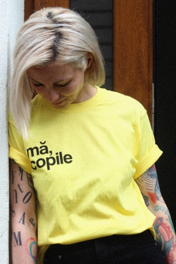 tricou unisex "mă, copile"