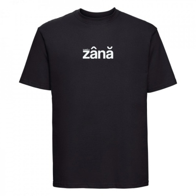 tricou unisex negru "toată o zână"