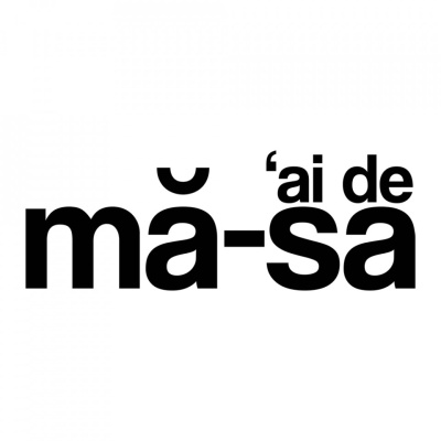 tricou unisex "'ai de mă-sa" alb