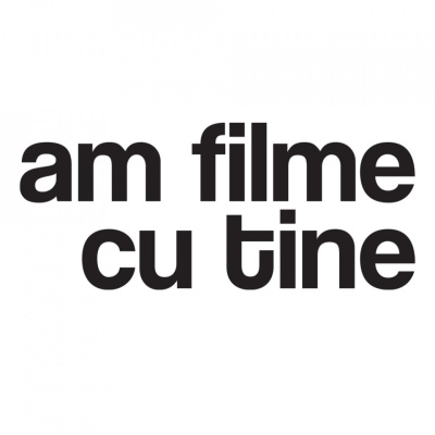 tricou unisex alb "am filme cu tine"