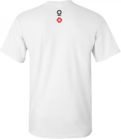 tricou unisex alb "don't overthink" Tombabe & Regina Maria collab. editie limitata #InTerapie