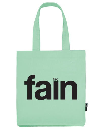 sacosa cu bretele lungi albastru "fac fain"