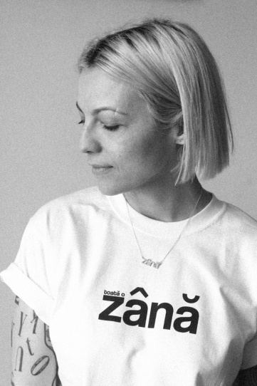 colier argintiu "zână"