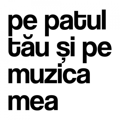 tricou unisex alb "pe patul tău și pe muzica mea"