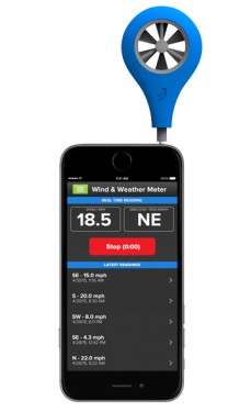 Anemometru WeatherFlow pentru telefon smartphone