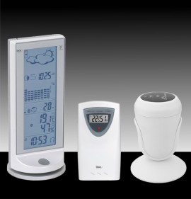 Statie meteo elvetiana Irox cu senzori wireless de temperatura, umiditate si radiatie solara