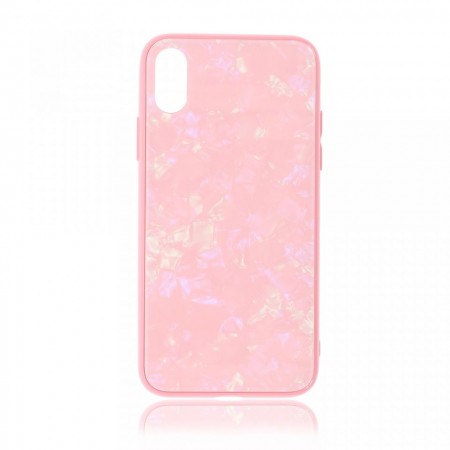 Husa iPhone X sau XS High Pro Shield Glass Pink