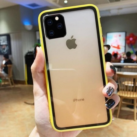Husa iPhone 11 Galbena Gradient Antisoc