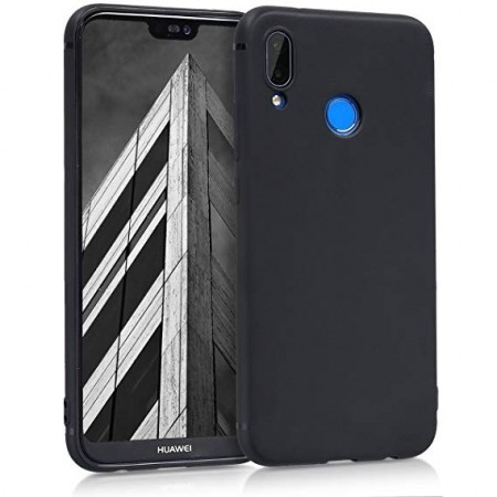 Husa Huawei P20 LITE Neagra Din Silicon Premium Soft